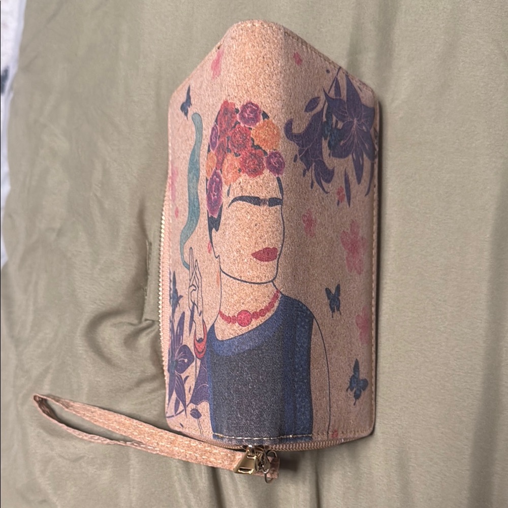 Artistic Floral Wallet